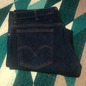 Levi’s 517 boot cut blue jeans dark wash